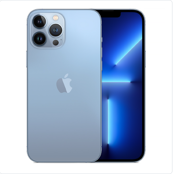 Apple iPhone 13 Pro Max A2484 256GB Super Retina XDR de 6.7" Triple de 12MP / 12MP - Sierra Blue