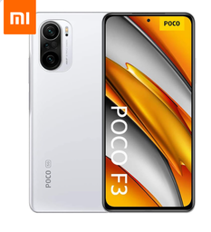 [905] Smartphone Xiaomi POCO F3 Dual SIM 256GB 6.67" 48 + 8 + 5MP / 20MP OS 11 - Arctic White