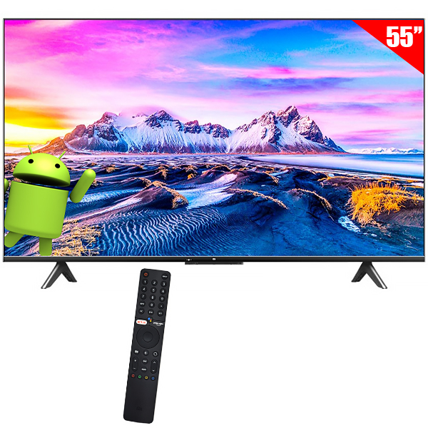 Smart TV LED 55&quot; Xiaomi Mi TV P1 L55M6-6ARG 4K Ultra HD Bluetooth / USB / Wi-Fi con Conversor Digital