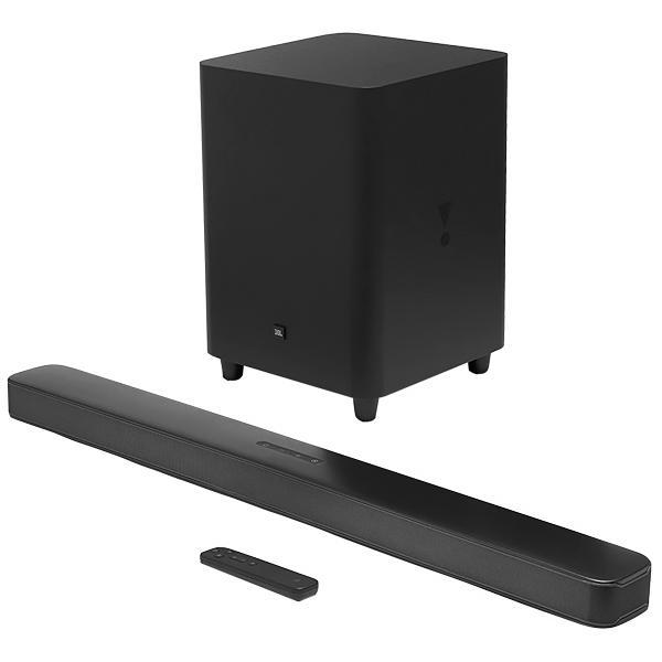 Soundbar JBL BAR 5.1 Surround 550 watts con Bluetooth / Wi-Fi / USB Bivolt - Negro