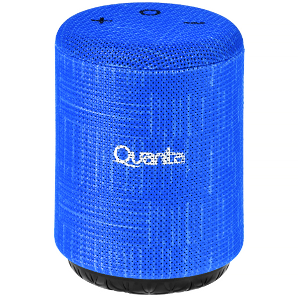 Speaker Quanta QTSPB57 5 watts con Bluetooth / USB / Auxiliar y Radio FM - Azul