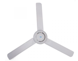 [659] VENTILADOR DE TECHO JAM TCF-604 MOTOR PESADO 3 ALAS 5VEL. 80W BLANCO 56&quot;