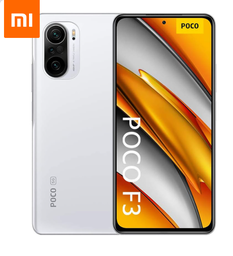 [905] Smartphone Xiaomi POCO F3 Dual SIM 256GB 6.67&quot; 48 + 8 + 5MP / 20MP OS 11 - Arctic White